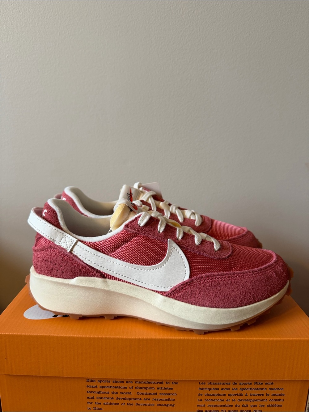 Nike Waffle Debut Vintage Adobe Pink DX2931-600 Women’s Size 9.5